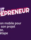 application mobile Mon kit entrepreneur, pour construire son projet d'entreprise